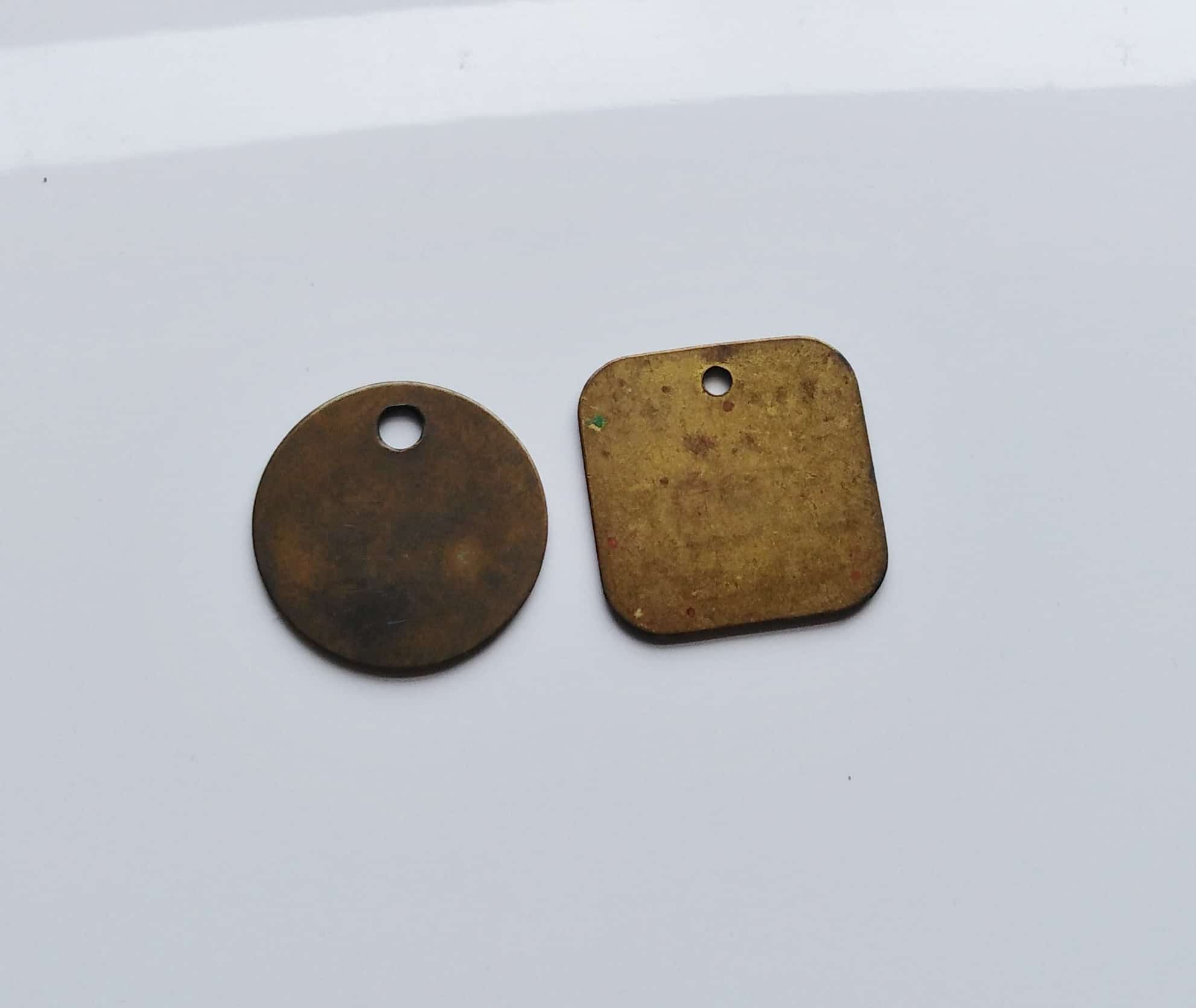 Two Vintage Craig Merthyr NCB Pit Check Tallies